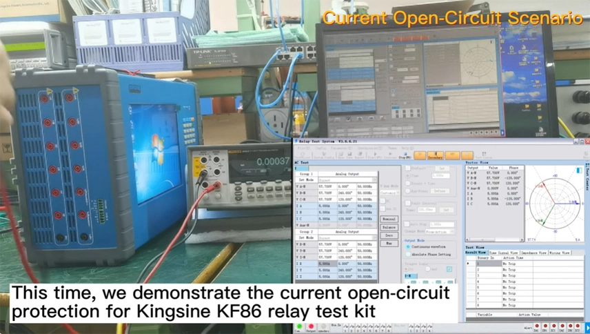 Proteção de circuito aberto atual KF86P