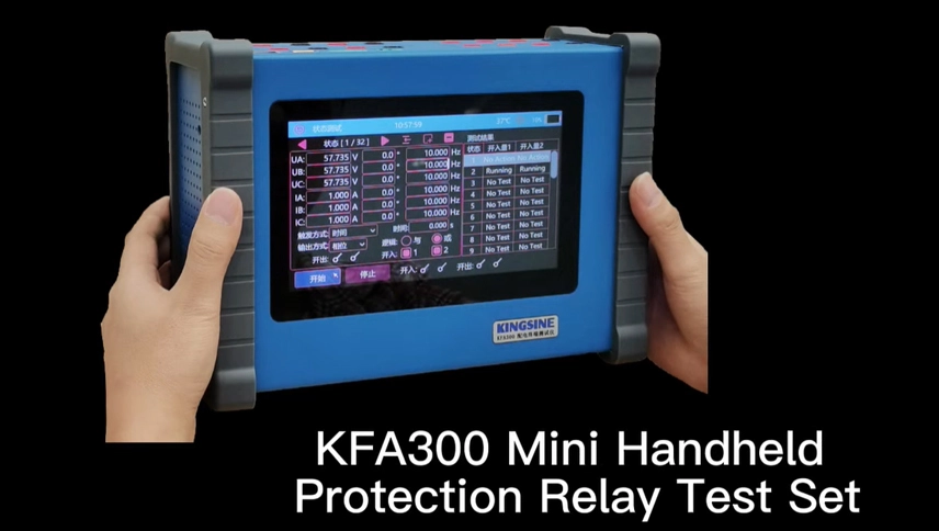 Mini testador de relé de proteção portátil KFA300