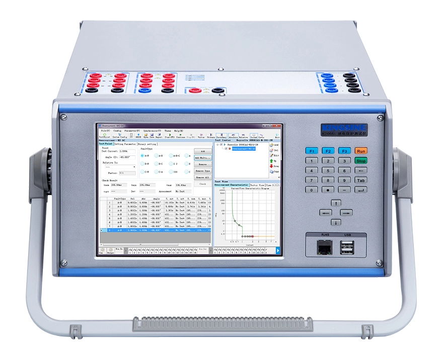 Conjunto de teste de relé de proteção K2063i