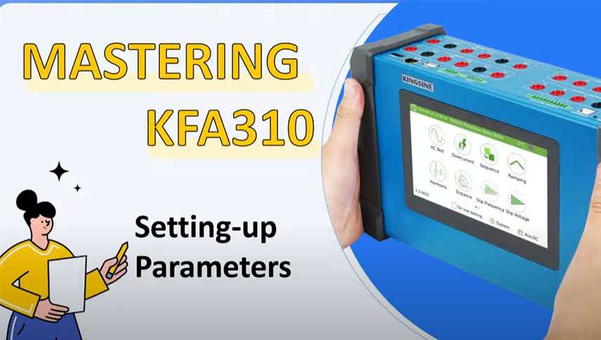 Mastering KFA310: Parâmetros de configuração